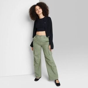 Green Cargo Pants